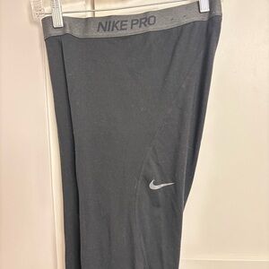 Nike Dri-FIT Black and Gray Leggings